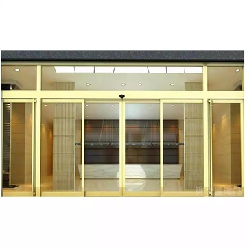 Superhouse Aluminum Frame Glass Sliding Automatic Porta