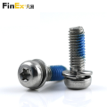 Stainless Steel Torx Pan Head SEMS Screw with Spring Washer