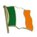 Ireland Flag Shamrock Enamel Lapel Pin