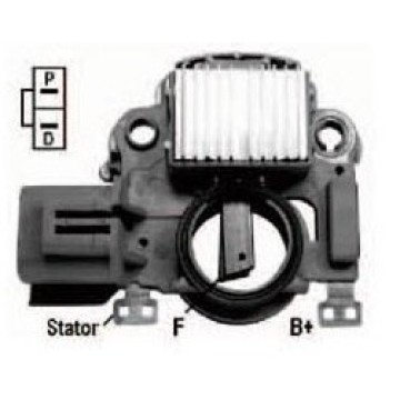 Regulador de tensão do alternador MITSUBISHI MITSUBISHI 345 A866X34572 A866X35472 IM345 VR-H2009-95 VRG46916