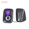 Multimedia pc speaker with RGB light