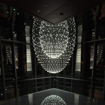 Modern Glass Ball Hotel Chandeliers decoration