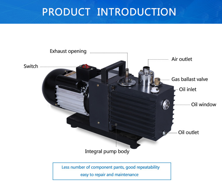 Mini Two Stage Oil Rotary Vane Vacuum Pump