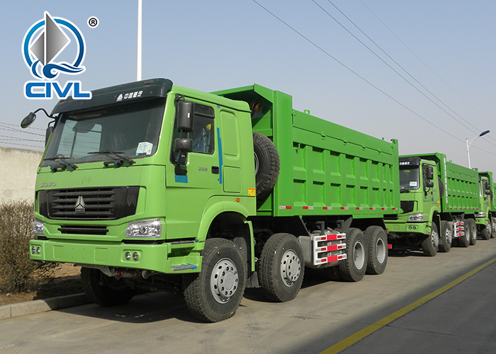 Green Howo 8x4 Dump Truck