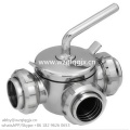 Dairy Plug Valve with Union 304/316L