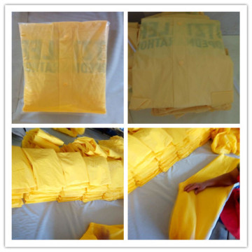 Impermeable Pvc Uniforme Trajes de lluvia Impermeable