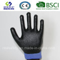 13G Polyester Shell with Nitrile Coated Work Gloves (SL-N117)