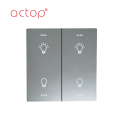 Lighting wall switch for Intelligent Hotel