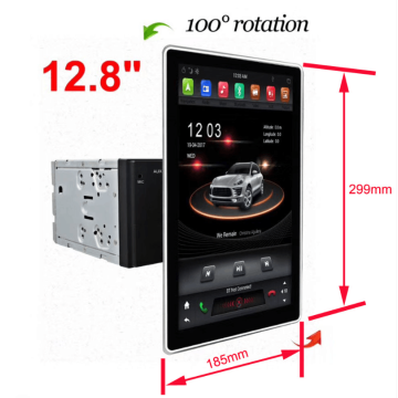 12.8 inch Tesla Universal Car Radio Voice Control