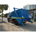 Dongfeng 10m3 Swing Arm Garbage Trucks