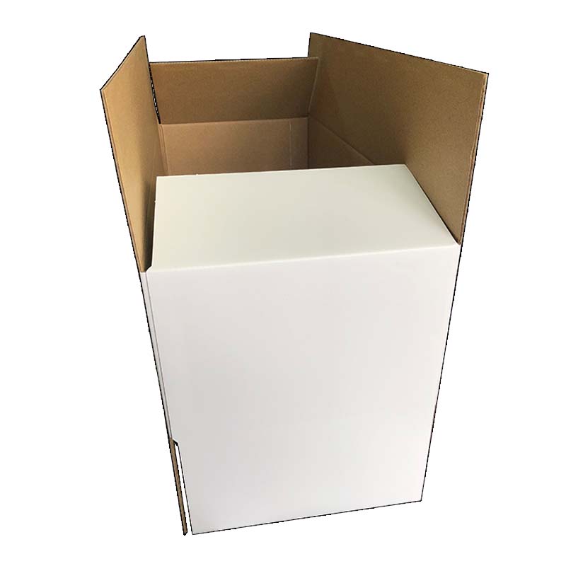 Single Pit White Cartons