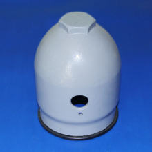 Gas cylinder cap with hex nut