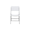Good Sale Outdoor Folding Plastic Dining Chair White