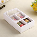 Drawer gift box with window for cakes