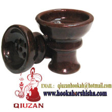 Superventas de cerámica cachimba media cabeza Shisha Bowl
