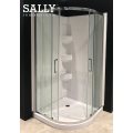 Sally Quadrante Gabinete de banheiro portas de correr redondo de chuveiro