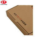 Paper Corrugated Pizza Box con logotipo personalizado impreso