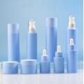 Blue Cosmetics Cream Jar and Lotion Bottle Sets