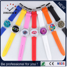 Fashion Long Silicone Band Waterproof Retro Wrist Quartz Watch (DC-1204)