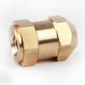 CNC Turning Machining Knurling Brass Joint