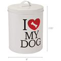 Large Pet Food Metal Canister