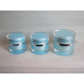 15g30g50g Light Blue Radian Shape Acrylic Gel Pot Cream Jar