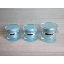 15g30g50g Licht blau Radian Form Acryl Gel Topf Creme Glas