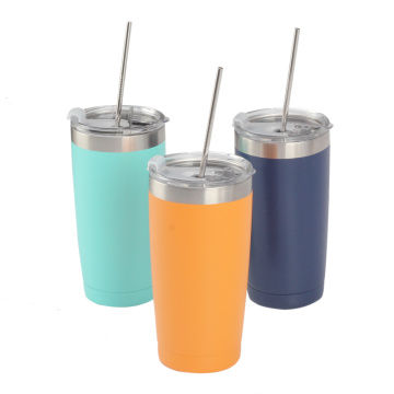 Outdoor Tumbler 20 Unzen Vakuum isoliert mit Deckel