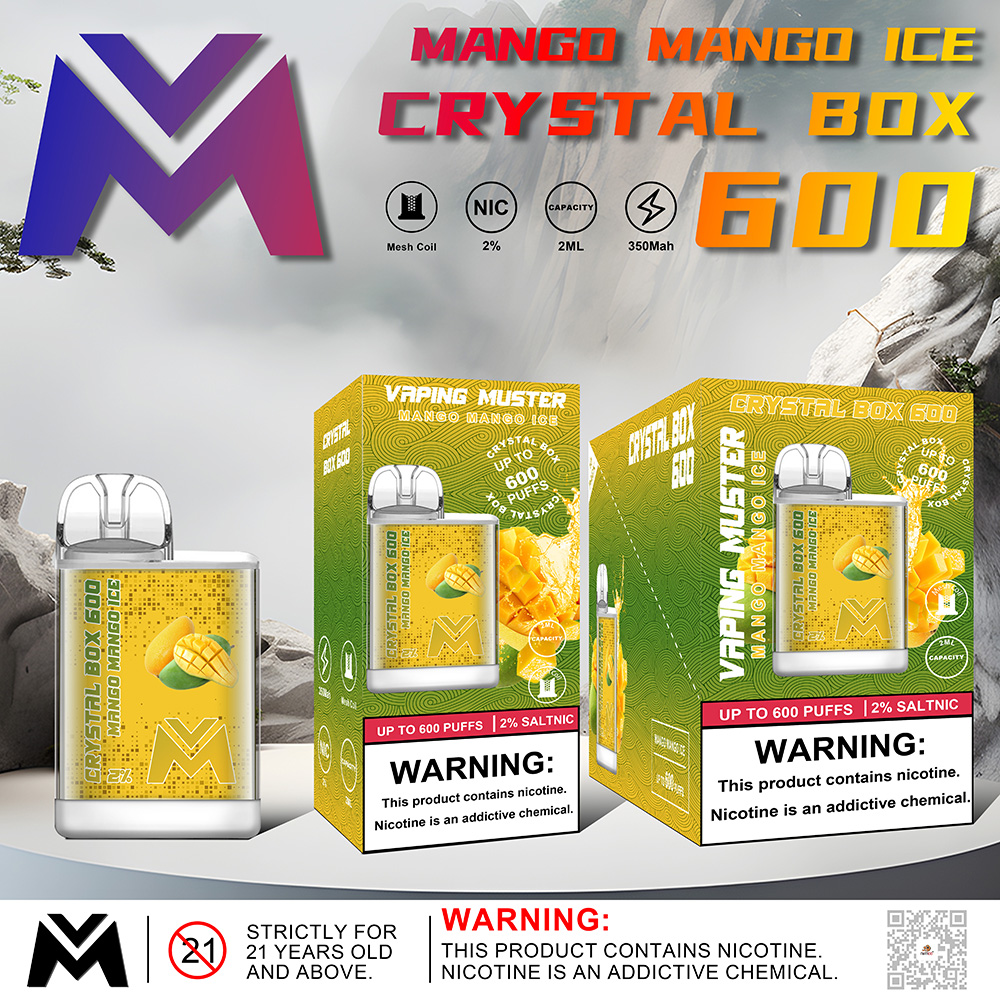 Crystal Box 600 Puffs Crystal Box 600 Puffs