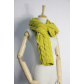 Made to Order Cable Hand Knit Winter Scarf Shawl