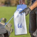 Serviette de golf sur mesure sur mesure de la baisse de la gaufre