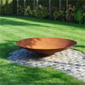 Portable Round Metal Fire Pit