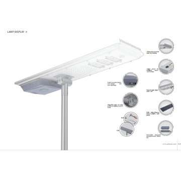 Aluminiumgehäusemodul All In One Straßenlaterne