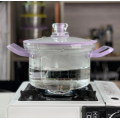 Explosion-proof borosilicate glass pot 18CM