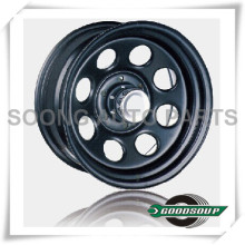 Soft 8-Non Beadlock Wheels GS-101 Steel Wheel from 15" to 17" with different PCD, Offset and Vent hole