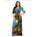 New Maxi Casual Dresses Women Plus Size Dresses