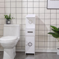 Toilet Storage Rack White Floor Standing Storage