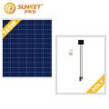 Panneau solaire Poly 165W par rapport à JA