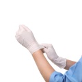 Examen gants de latex blancs jetables médicaux