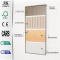 JHK-Puerta de baño de plástico Diseño de puerta de PVC