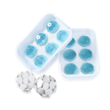 Custom BPA Free Diamond Large Ice Cube Trays