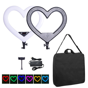 Heart Shape LED Fill Light portable Photography Light