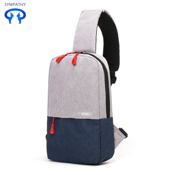 New style bump color chest bag leisure