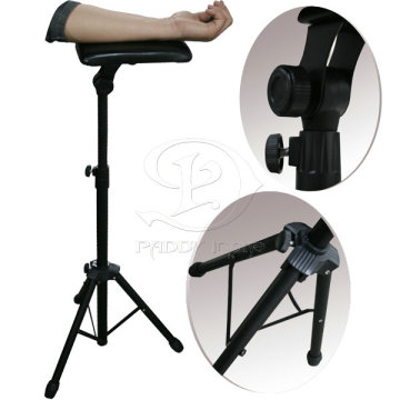 New Adjustable Black Tattoo Arm Rest Tattoo Furniture Supply For Holder 