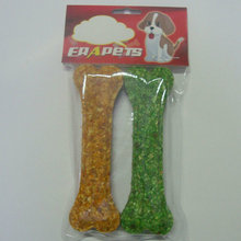 Masticar perro de 6.5 &quot;Munchy prensado hueso para perro