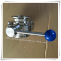 Sanitary Stainless Steel Clamp Butterfly Valve