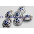 Nazar evil eyeball round resin charm accessories