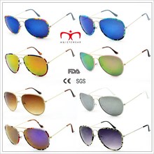 2015 mais recente estilo de moda e cor unissex óculos de sol de metal (ml206)