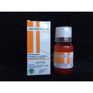 IBUPROFENO PARA SUSPENSÃO ORAL 100MG / 5ML, 60ML