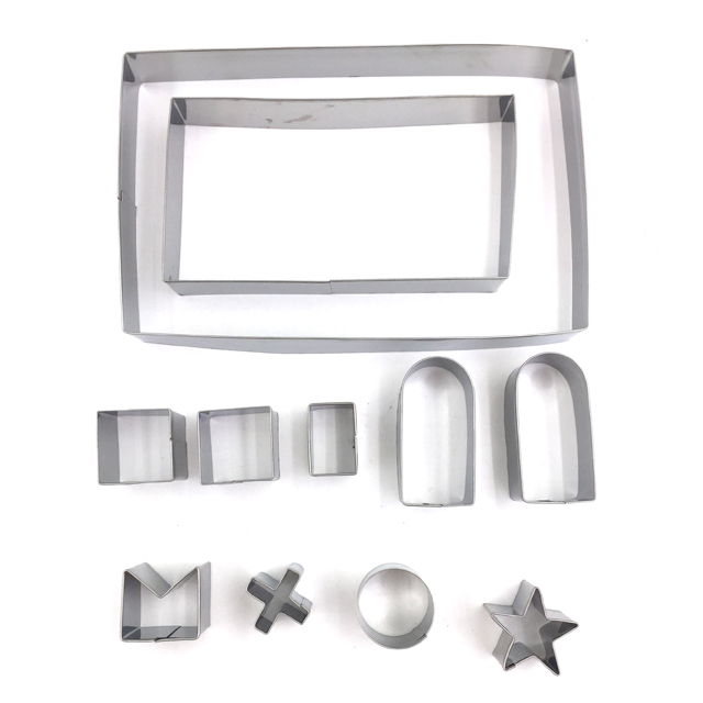 Stainless Steel High Quality Cookie Cutter Set